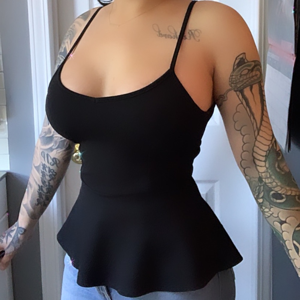 Back Cut Out Top